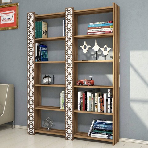Corp biblioteca, hommy craft, city 2, 124.6x170x24.2 cm, nuc / alb
