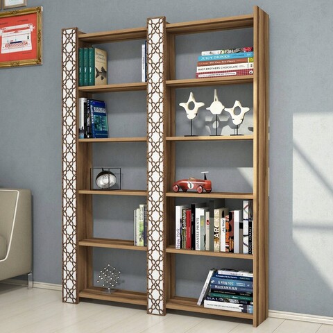 Corp biblioteca, Hommy Craft, City 2, 124.6x170x24.2 cm, Nuc / Alb