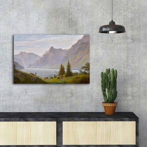 Tablou decorativ, famousart-047, canvas, dimensiune: 45 x 70 cm, multicolor
