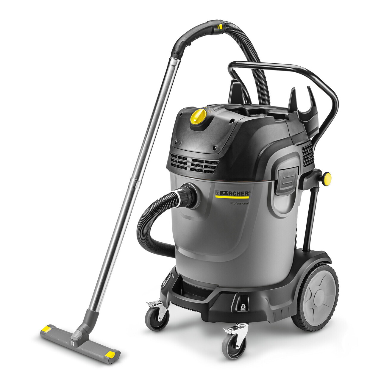 Aspirator umed-uscat profesional NT 65/2 Tact², Karcher, gri