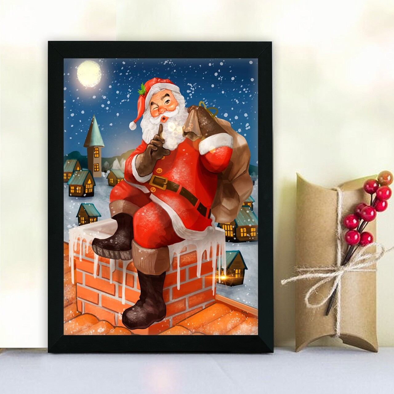 Tablou decorativ SC571861 Dimensiune: 24 x 29 cm Multicolor