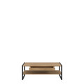 Masuta de cafea Heusden, Bedora, 110x60x40 cm, PAL, stejar/negru