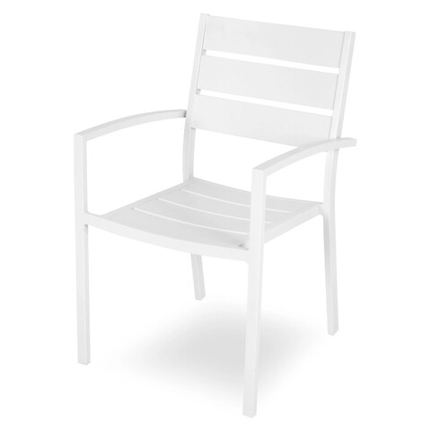 Scaun, white, l.55 l.64 h.85 cm, alb