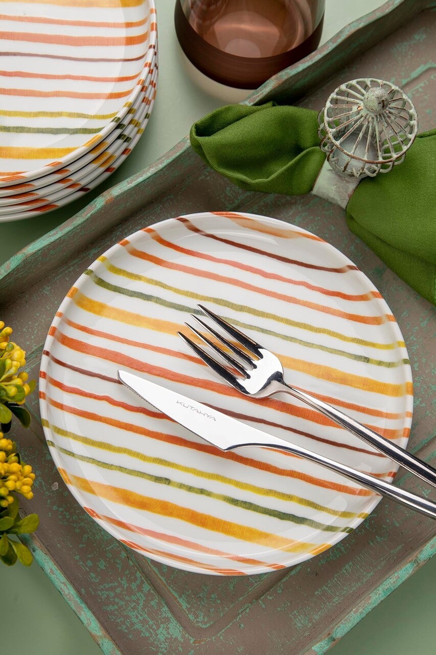 Set de servire pentru tort (6 bucăți), L'essentiel Maison, 710KTP9362, Multicolor - view 4