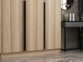 Dulap pentru haine, Minerva, Kale Plus, 225x210x52 cm, PAL, Stejar