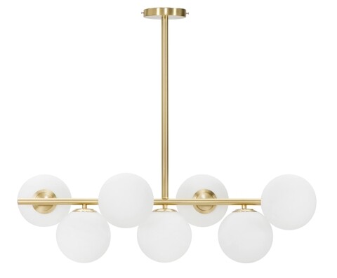Lustra Glamy, Mauro Ferretti, 7 x E14, 20W, 81x30x74 cm, fier