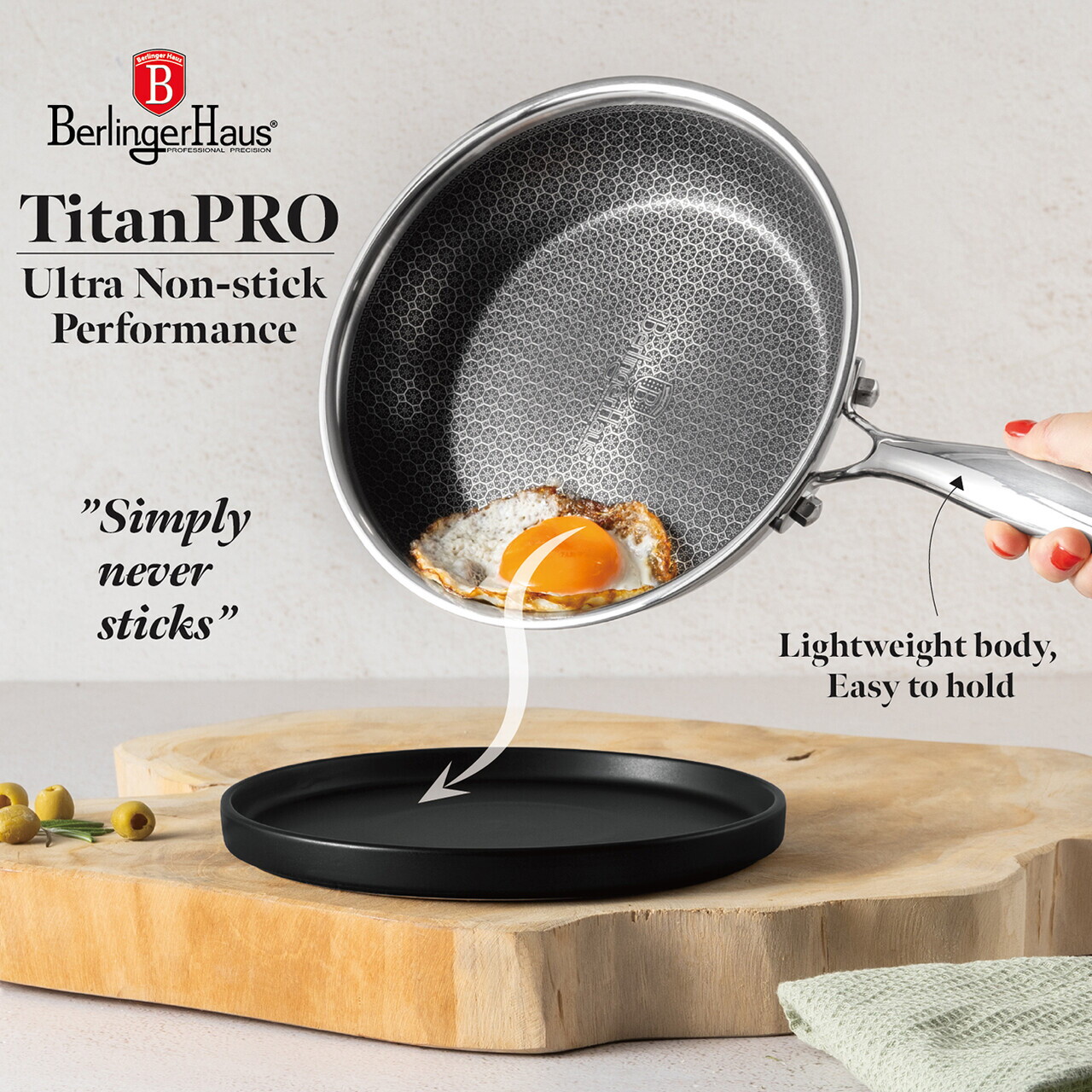 Set pentru gatit Berlinger Haus, Eternal, 9 piese, inox, argintiu - imagine 14