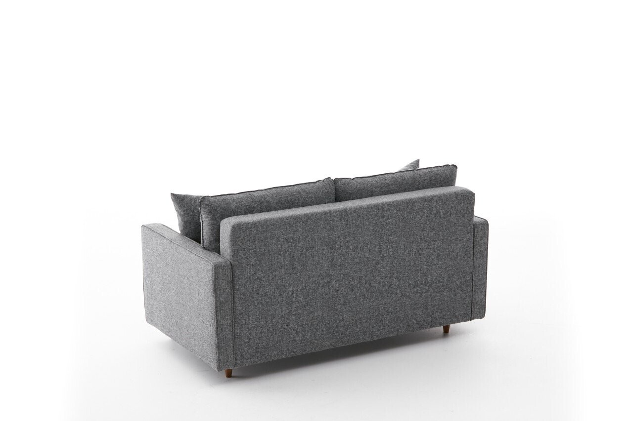 Canapea 2 locuri, Atelier del Sofa, 613LFS1140, Gri — imaginea 7