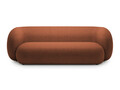 Canapea modulara 3 locuri, Kate, Micadoni, 213x99x76 cm, tesatura boucle, teracota