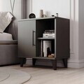Noptiera, Hanah Home, Rose, 55.5x59.5x33 cm, Antracit