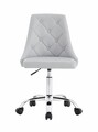 Scaun de birou Ian, Heinner, 42x42x79 cm, gri