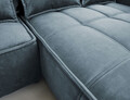 Coltar extensibil dreapta 4 locuri ELTAP, RT-40TOS, Campo, 265x196x88 cm, lemn/poliester, albastru