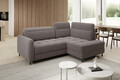 Coltar extensibil dreapta 3 locuri ELTAP, RT-20AS, Barea, 208x160x100 cm, lemn/poliester, maro deschis
