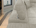 Coltar extensibil stanga 4 locuri ELTAP, LT-20MAN, Eridano, 275x202x88 cm, lemn/poliester, bej