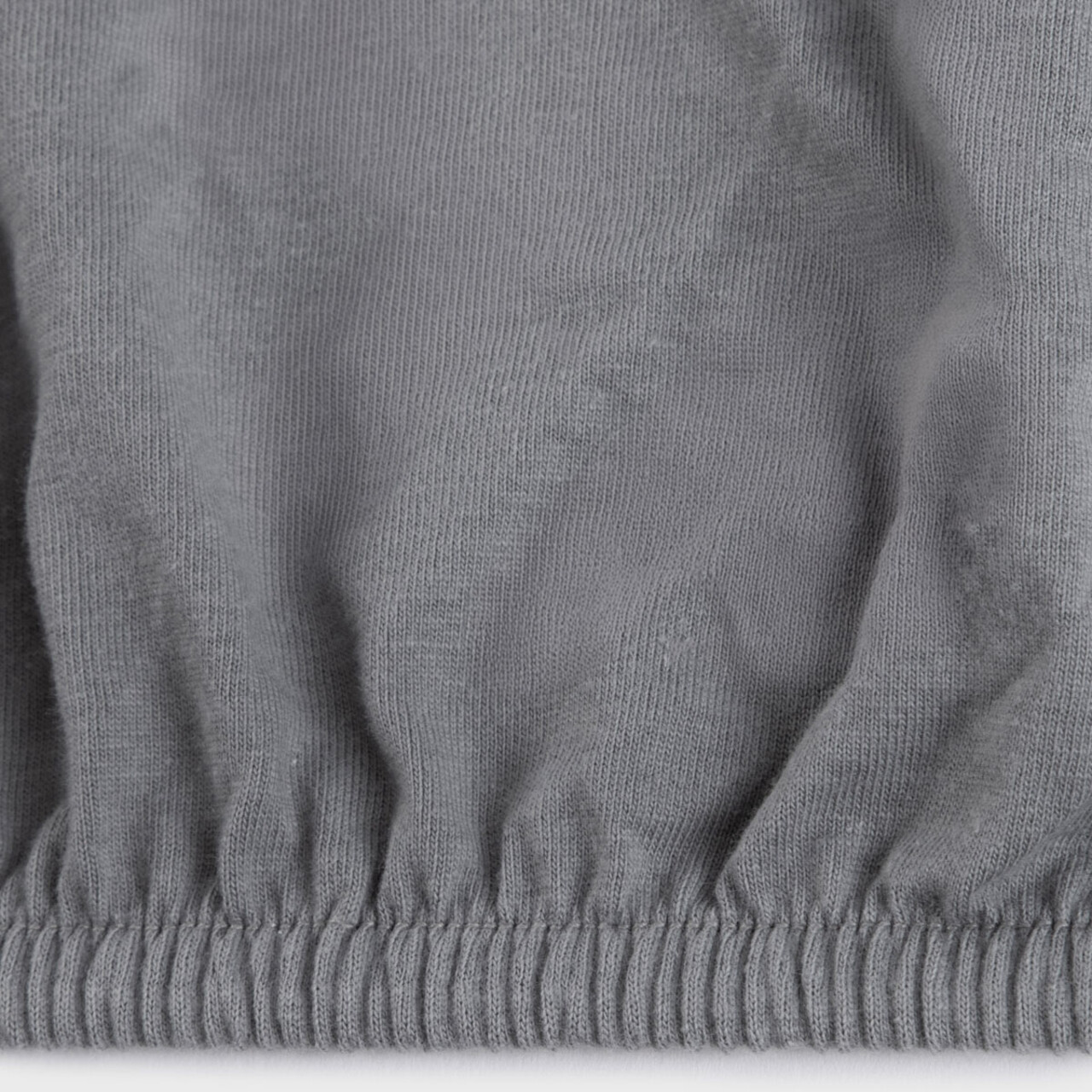 Cearceaf de pat cu elastic Pelly, Homla, 160x200 cm, bumbac, gri - view 4