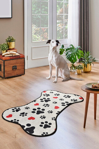 Covor, perro , 50% catifea/50% poliester, multicolor