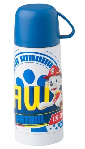 Termos Boys PSI Patrol, Nickelodeon, 320 ml, inox, albastru