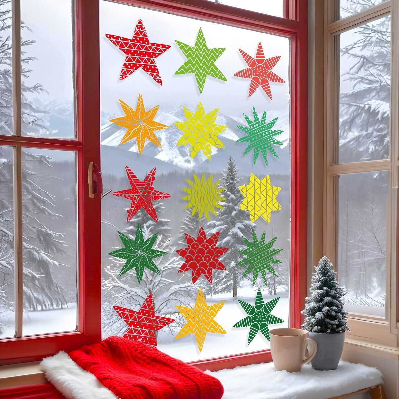 Sticker decorativ, 309115_3050, 30 x 50 cm, Multicolor