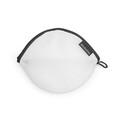 Husa pentru spalat sutiene, Brabantia, Wash bag, 26.5x18.5x15.5 cm, textil, alb/gri