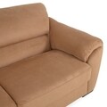 Canapea 3 locuri extensibila, Jayden, L.214 l.102 H.95, stofa, cappuccino