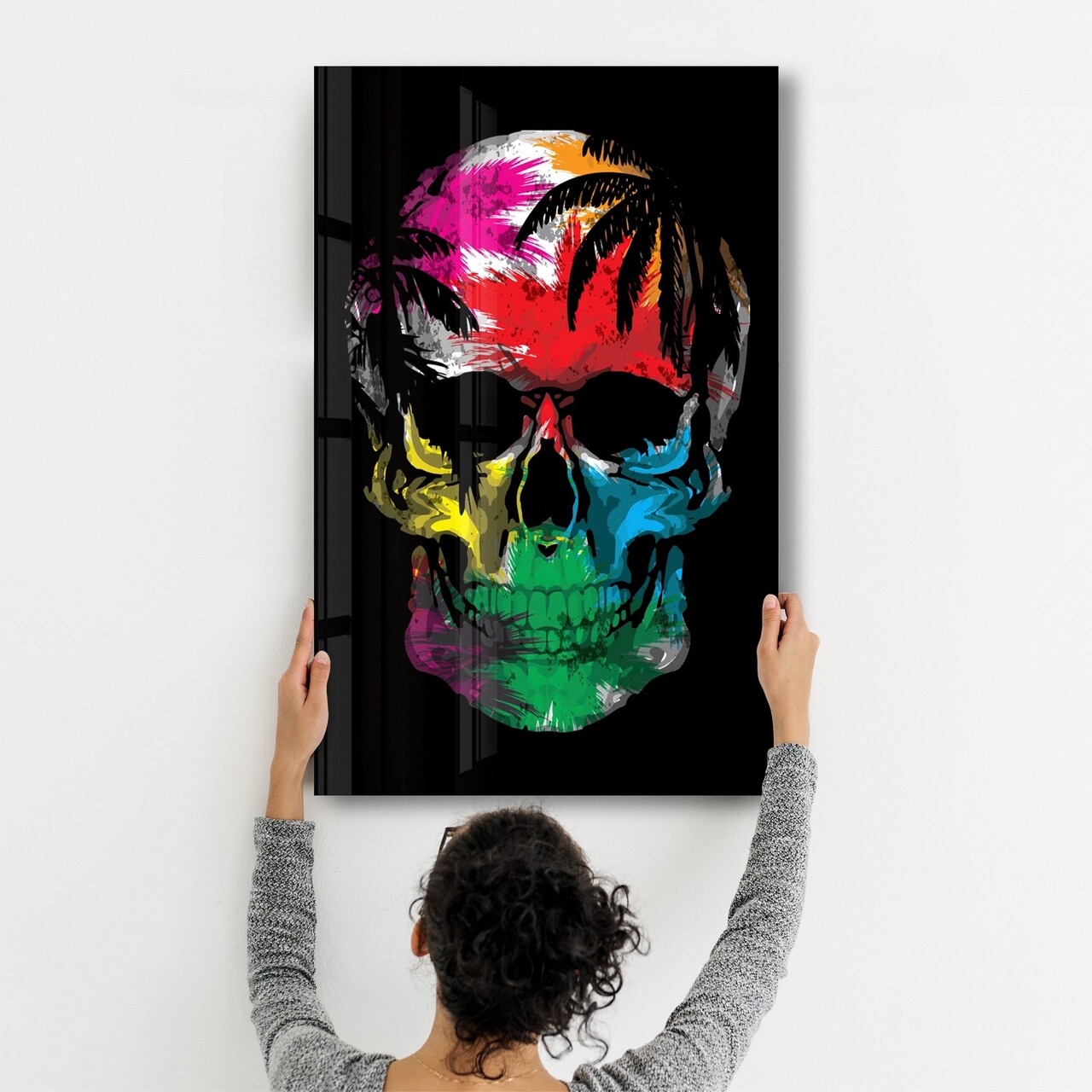 Tablou decorativ, CAM-3073, Dimensiuni: 46 x 72 cm, Multicolor - view 2