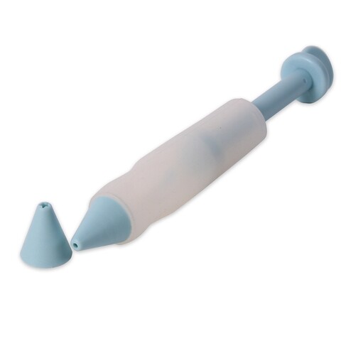 Dispozitiv pentru decorat briose cu 2 duze, luigi ferrero norsk, fr-1708, silicon