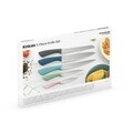 Set cutite 5 piese Knices InnovaGoods, inox/polipropilena