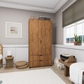 Dulap pentru haine, Miwood, Atlas 1600-51, Maro