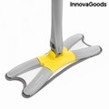 Mop cu burete din fibre cu stoarcere tip X, Twop InnovaGoods,  rotatie de 360°, 142 cm