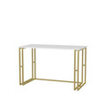 Birou, Retricy, Kane, 120x60x74.8 cm, PAL, Aur/Alb