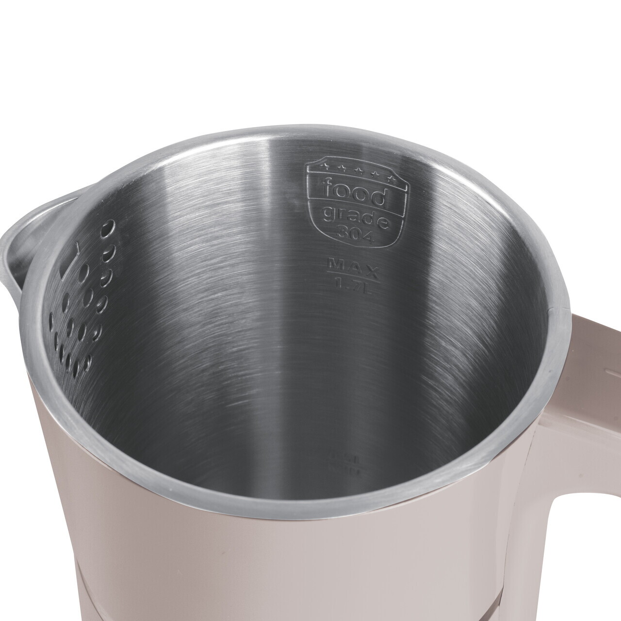 Ceainic electric cu pereti dubli Berlinger Haus, Taupe, 21.6x15.5x26.2 cm / 1.7 L, plastic/inox, taupe mat - imagine 5