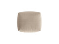 Taburet, Chris-184, Micadoni Home, 100x85x43 cm, catifea, ecru