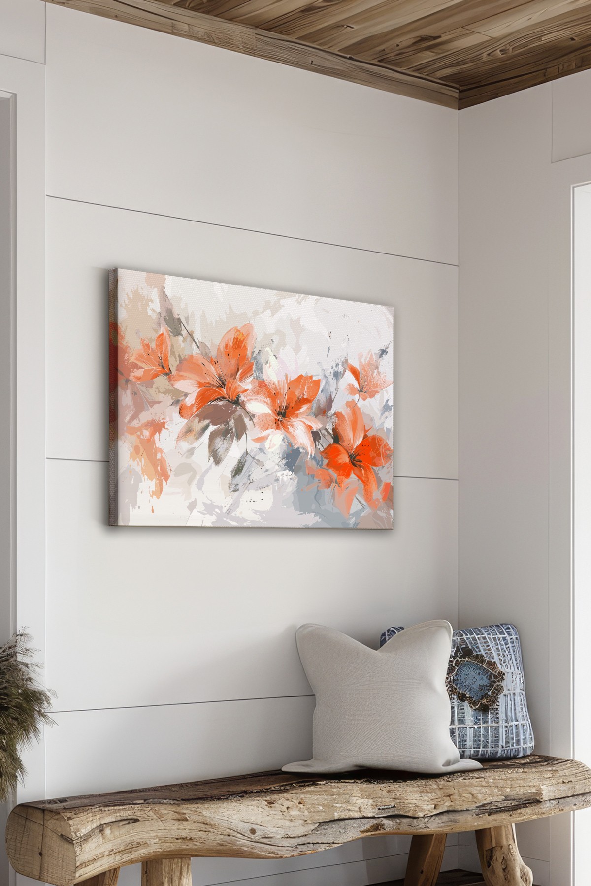 Tablou decorativ, Ersysb030, Canvas, 50 x 70 cm, Multicolor
