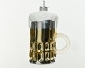 Glob Beer glass shiny, Decoris, 8x5.5x11 cm, sticla, multicolor