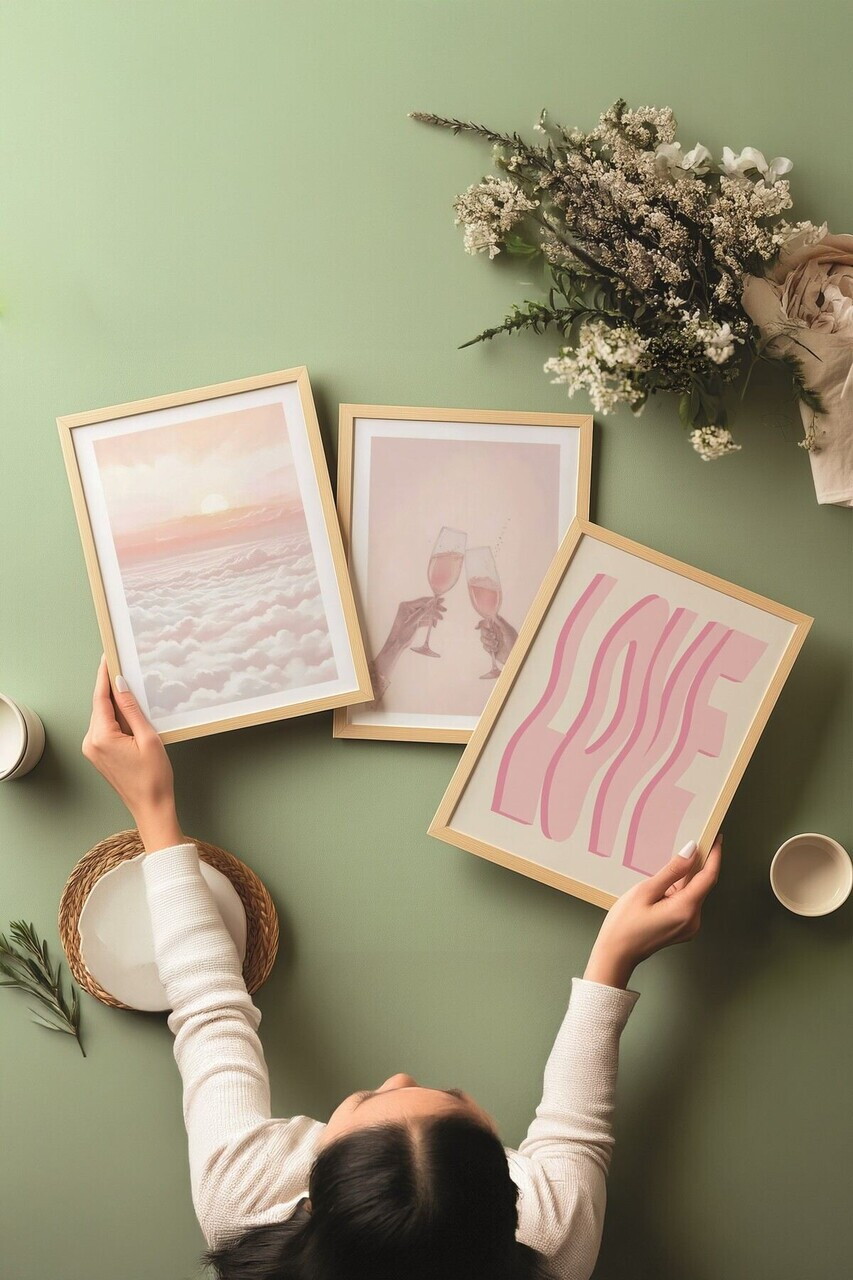 Set de pictură decorativă, Ç-300818, Sticla PVC, Multicolor — imaginea 3