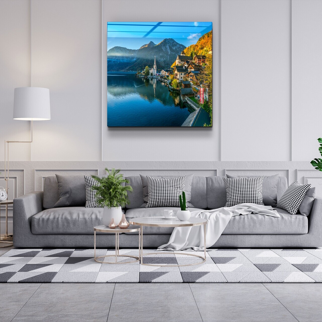 Tablou decorativ, Kgls_1081, Dimensiune: 40 x 40, Multicolor — imaginea 5