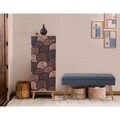 Set de mobilier pentru hol, Hanah Home, Vegas Sonomo, Sonomo / Albastru închis
