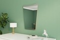 Oglinda decorativa, Siam, Veliza, 50x70x2.2 cm, Nisip