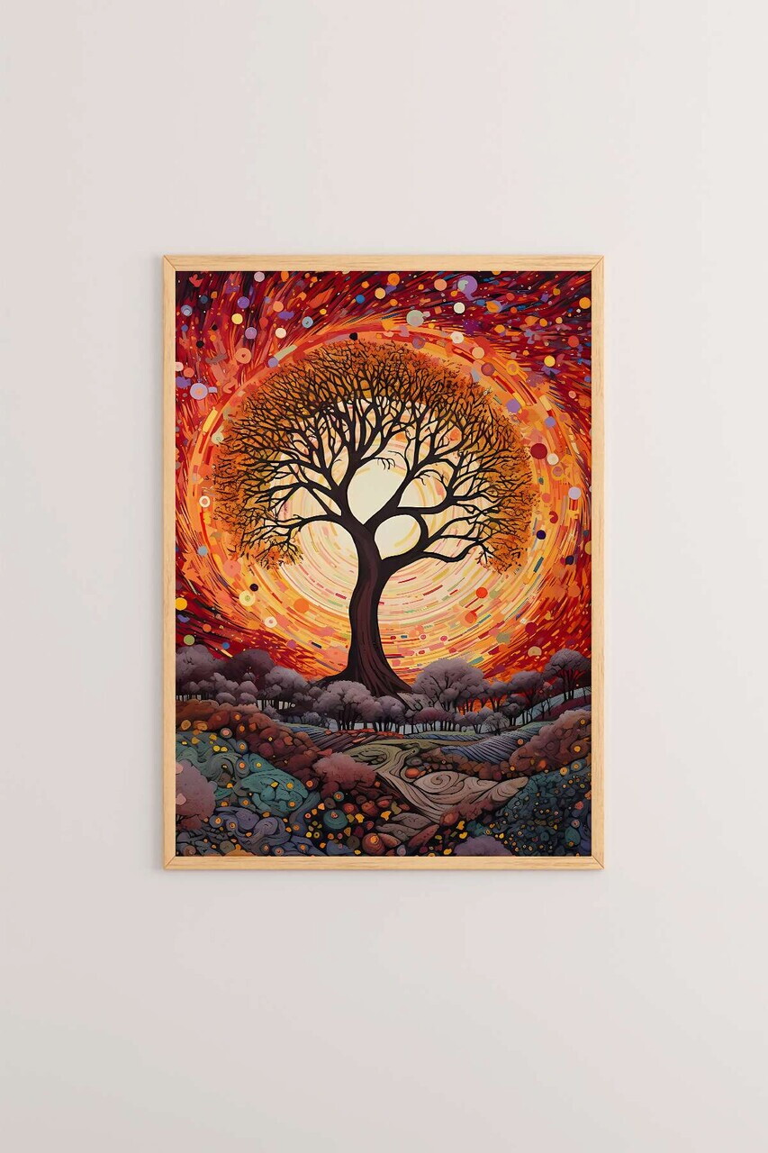Tablou decorativ, Mscartmdl15, MDF, Multicolor — imaginea 4