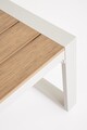 Set mobilier pentru gradina/terasa 4 piese Leandro, Bizzotto, aluminiu/poliester impermeabil, alb/bej