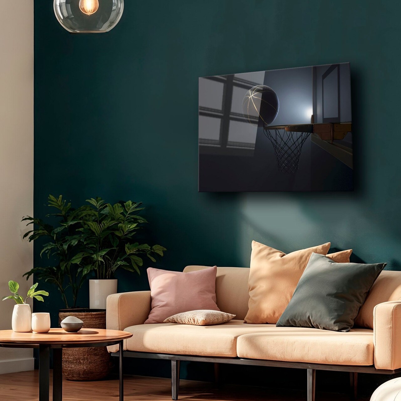 Tablou decorativ, Camtbl-022, 50 x 70 cm, Multicolor - view 3