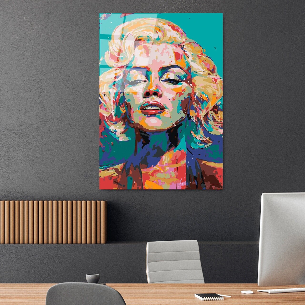 Tablou decorativ, UV-793 70 x 100, 70 x 100 cm, Multicolor — imaginea 2