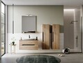 Oglinda decorativa, Hanah Home, Galia 80, Stejar