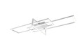 Plafoniera Salinas, TRIO, 100x40x11.5 cm, 34W, 1x SMD, metal, alb mat