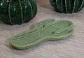 Vas decorativ Cactus, Mauro Ferretti, 34x3x20 cm, polirasina, verde
