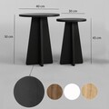 Set masute de cafea, Neostill, Mushroom 2, PAL, Negru
