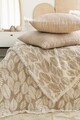 Set cuvertura de pat dubla 3 piese, Palmy - Beige, Şaheser, Bumbac;Poliester
