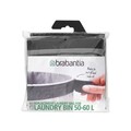 Rezerva sac pentru cos de rufe, Brabantia, Grey, 50-60 L, 83.5x56x3.8 cm, textile, gri