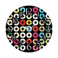 Ceas de perete, Ms-18, MDF, ø40 cm, Multicolor