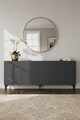 Consola, Hanah Home, Didema 180, 180x79x32 cm, Antracit